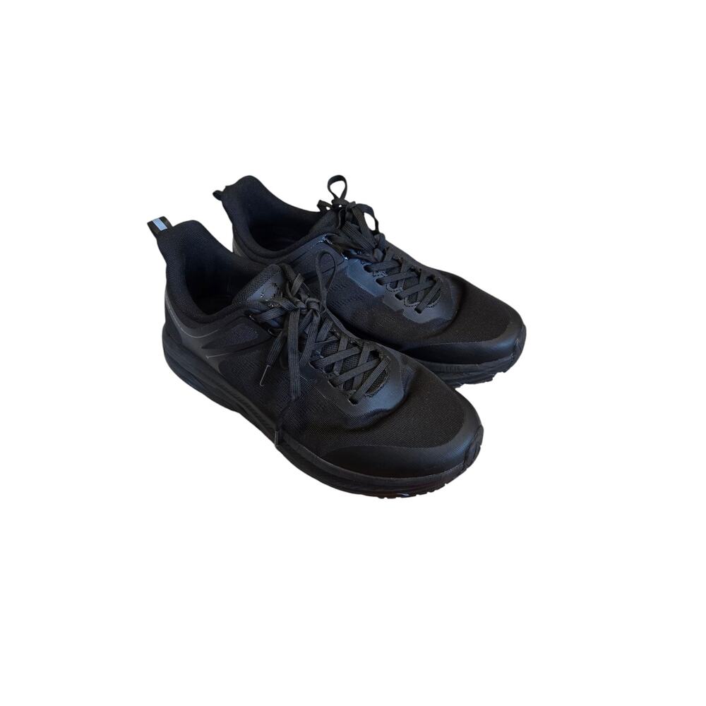 Grand Attack black lace up gym shoes, size 9